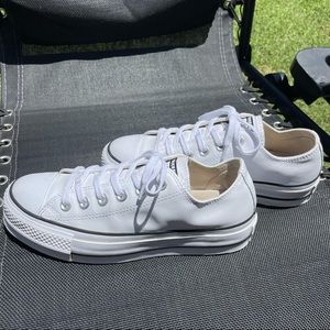 Converse- CHUCK TAYLOR PLATFORM OXFORD SNEAKER White